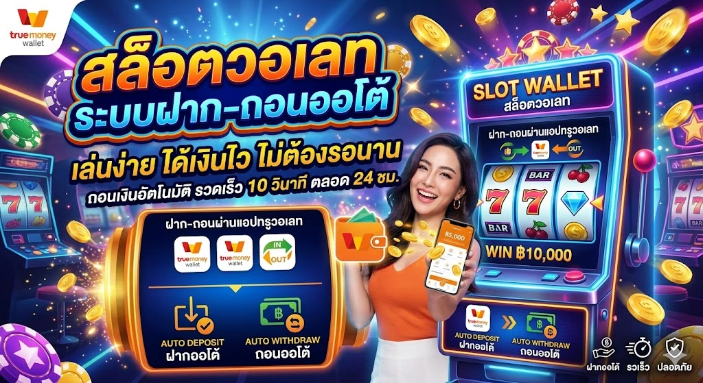 สล็อตวอเลท gslotz365 ระบบฝากถอนออโต้ เล่นง่าย ไม่ต้องรอนาน